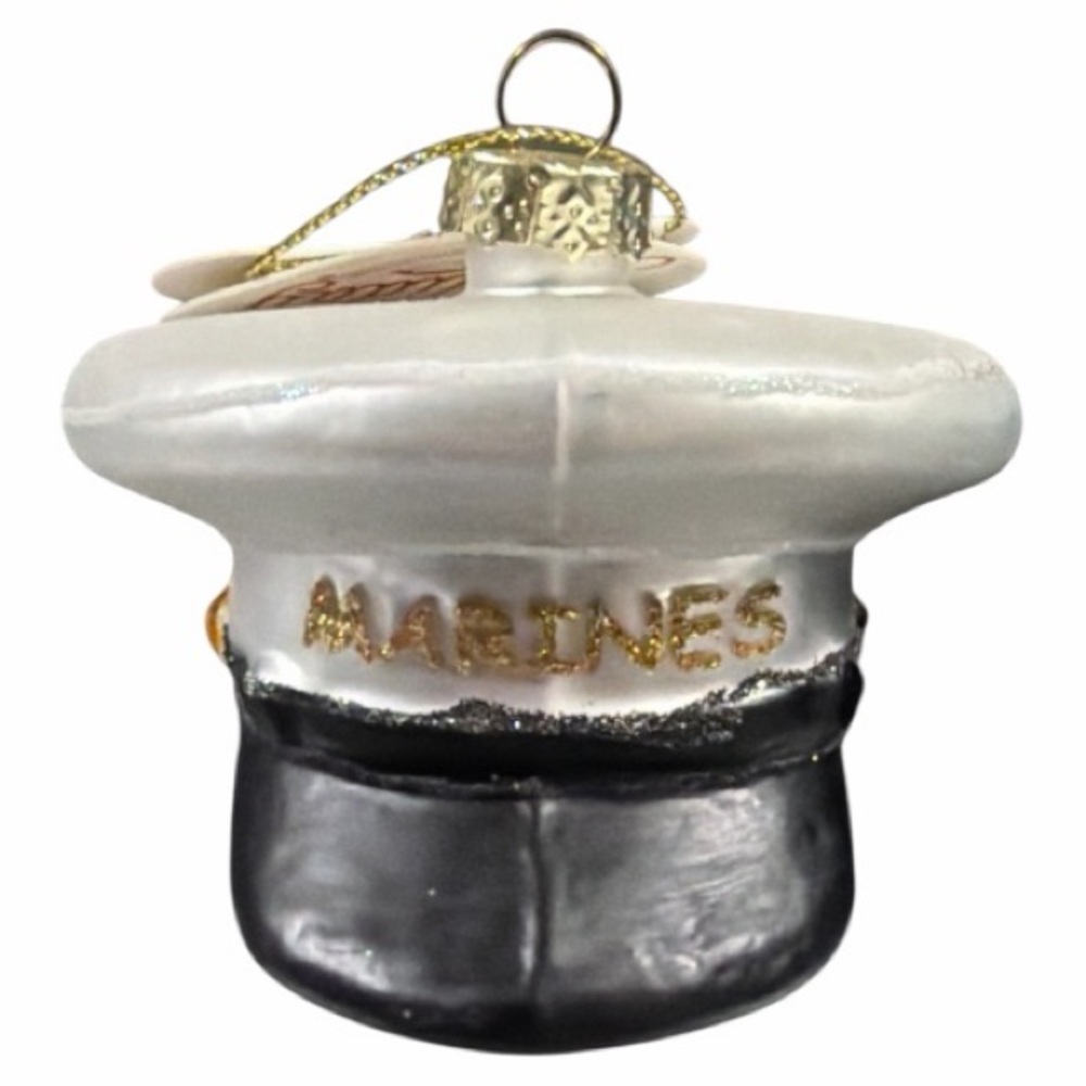 MARINE CORPS Hat Holiday Ornament